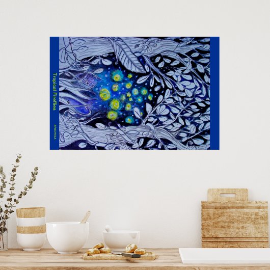 熱帯蛍 ポスター (キッチン)