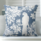 熱帯装飾用クッションと美しいオウム クッション