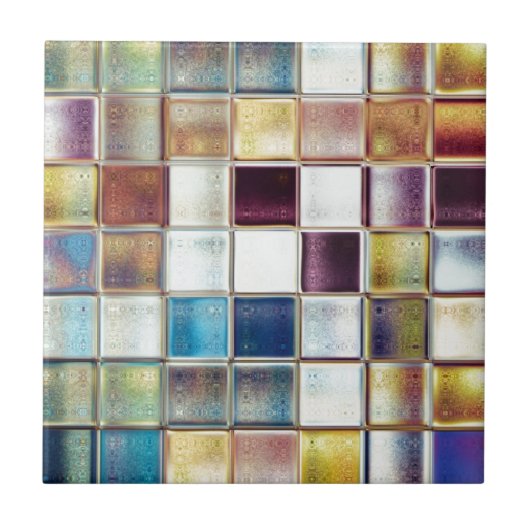 熱帯記憶モザイク・タイルの芸術 タイル (正面)