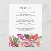 熱帯詳細 エンクロージャーカード (正面)