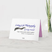 熱帯誕生日カード カード (裏面)