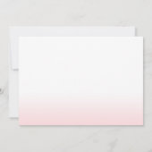 熱帯誕生日サンキューカードルアウ(ハワイ式宴会)フラミンゴ サンキューカード (裏面)