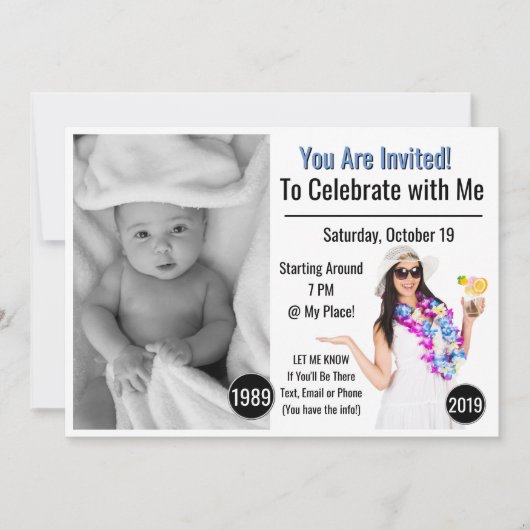 熱帯誕生日生まれ年および今日の日付 (正面)