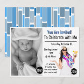 熱帯誕生日生まれ年および今日の日付 (正面/裏面)