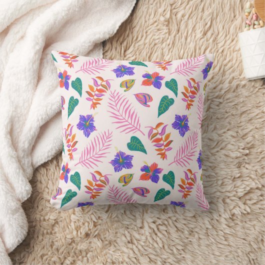 熱帯調和 クッション (ブランケット)