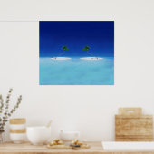 熱帯諸島 ポスター (キッチン)