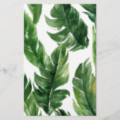 熱帯象ボーイベビーシャワーベビー予測 (裏面)