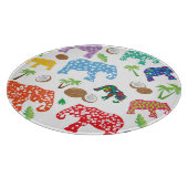 熱帯象 カッティングボード (角)