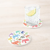 熱帯象 コースター (側面)