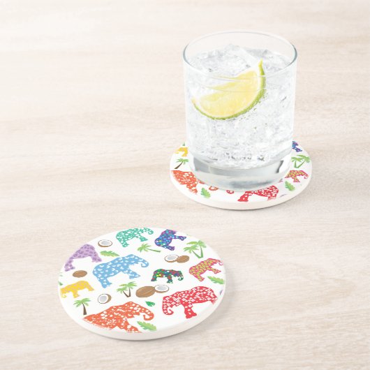 熱帯象 コースター (側面)