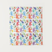 熱帯象 タペストリー (正面)