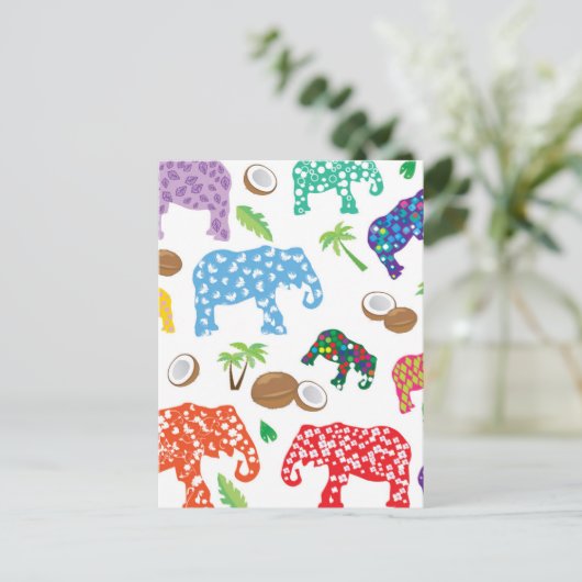 熱帯象 ポストカード (スタンド正面)