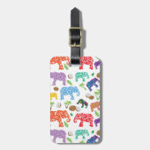 熱帯象 ラゲッジタグ (正面縦)