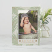 熱帯賛美のクリスマス写真 シーズンカード (スタンド正面)