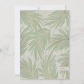 熱帯賛美のクリスマス写真 シーズンカード (裏面)