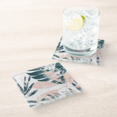 熱帯赤面 ガラスコースター (アングル)