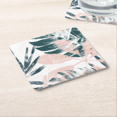 熱帯赤面 スクエアペーパーコースター (アングル)