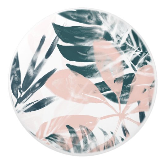 熱帯赤面 セラミックノブ (正面)