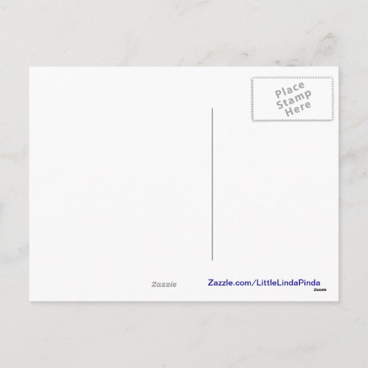 熱帯郵便はがきのクリスマスのビーチカード シーズンポストカード (裏面)