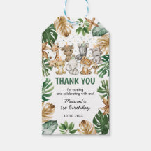 熱帯野生のパーティー動物ジャングル誕生日の恩恵