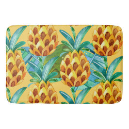 熱帯金ゴールドパイナップル島 バスマット