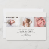 熱帯金ゴールドパームニュートラル産地案内カード 案内状 (裏面)