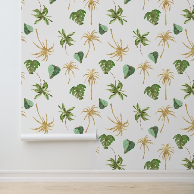 熱帯金ゴールドヤシ葉の木 壁紙 (アプリケーション)