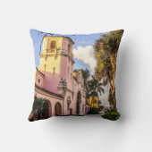 熱帯鉄道駅 クッション (裏面)