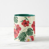 熱帯開花ズオブザホワイトロータス マグカップ (中央)