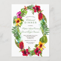 熱帯開花ハイビスカス金ゴールドリハーサルディナー