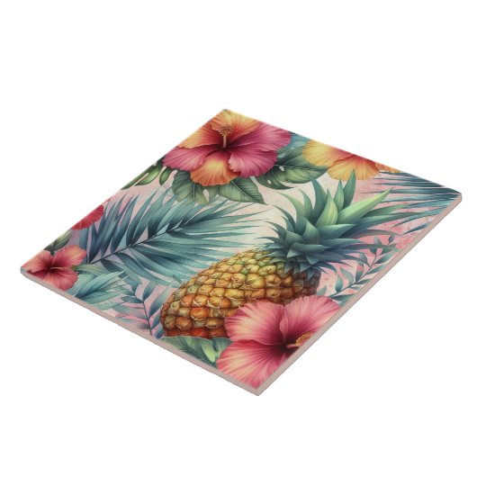 熱帯開花 タイル (側面)