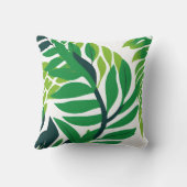 熱帯離れの植物 クッション (裏面)