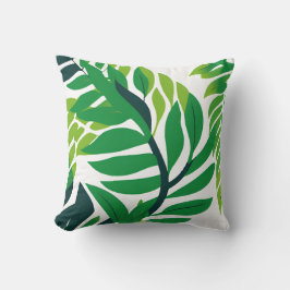 熱帯離れの植物 クッション