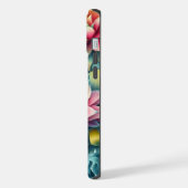 熱帯離れの花と花の電話ケース iPhoneケース (左側面)