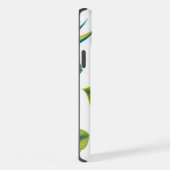 熱帯離れの花と花の電話ケース iPhoneケース (右側面)