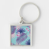熱帯離れの花2 キーホルダー (正面)