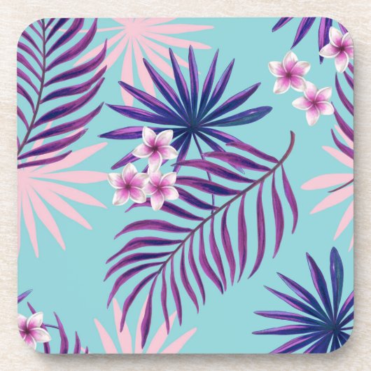 熱帯離れの花2 コースター (正面)
