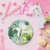 熱帯離れハワイアンサマーパーティー結婚ズ ペーパープレート (パーティー)