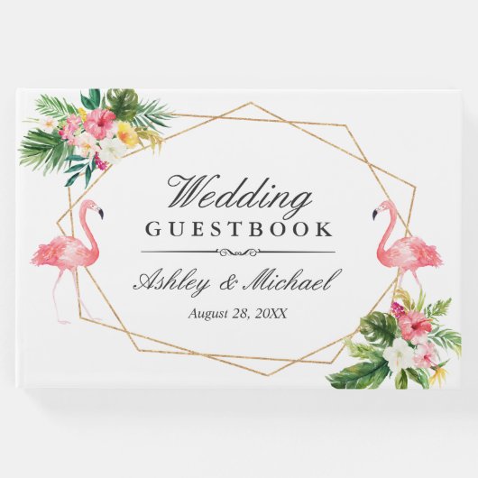 熱帯離れフローラフラ結婚ミンゴ ゲストブック (正面)