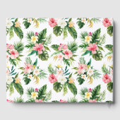 熱帯離れフローラフラ結婚ミンゴ ゲストブック (裏面)