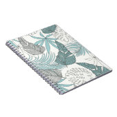 熱帯離れ国：明るいシームレスな傾向 ノートブック (右側)