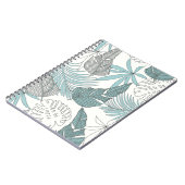 熱帯離れ国：明るいシームレスな傾向 ノートブック (左側)