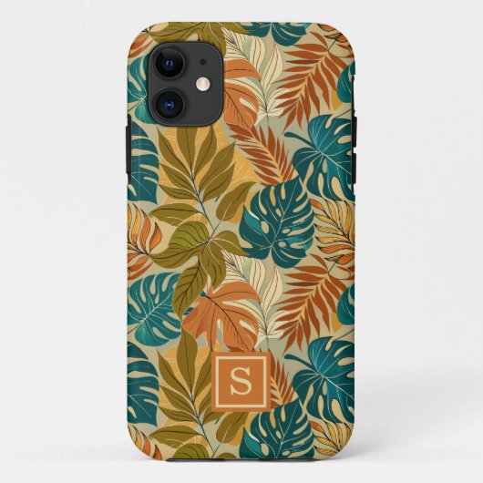 熱帯離れ型モノグラム Case-Mate iPhoneケース (裏面)