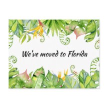 熱帯離れ引っ越しましたからフロリダへの新しい住所