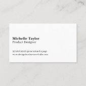 熱帯離れ金線シームレスパターン 名刺 (裏面)