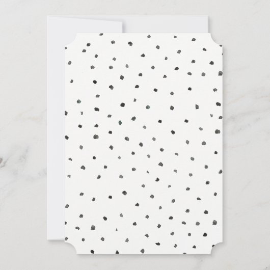 熱帯離れ | ベビーシャワー招待状 招待状 (裏面)