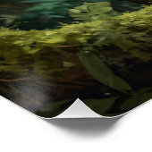 熱帯雨林に棲むオランウータン ポスター (コーナー)