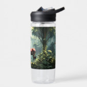 熱帯雨林のオカピ(Zebra Giraffe) ウォーターボトル (左面)