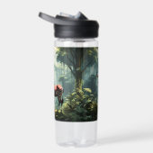 熱帯雨林のオカピ(Zebra Giraffe) ウォーターボトル (右面)