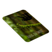 熱帯雨林のテニスラケットでスロース マグネット (右側)